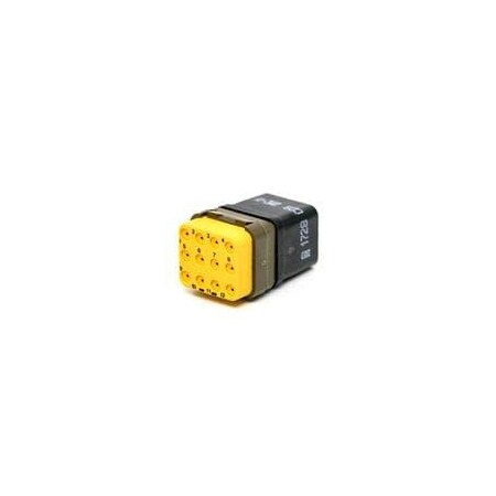 Deutsch Rack And Panel Connector, 1 Contact(S), Crimp Terminal, Receptacle DMC-MD26B-T